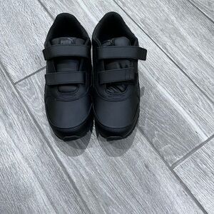 Puma Kids Black Sneakers